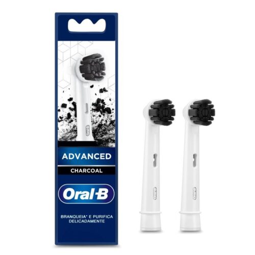Foto de Repuesto Cepillo Dental Electrico Oral-B Charcoal x 2 un