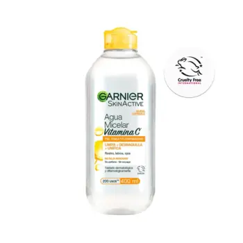 Imagen de Agua Micelar Garnier Skinactive Vitamina C x400ml un producto de Cuidado de la Piel.