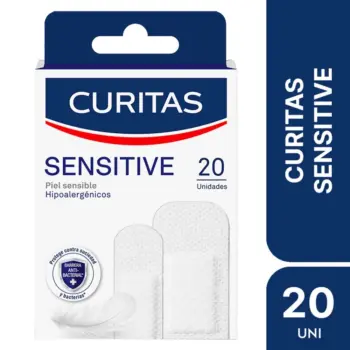 Imagen de Apósito Adhesivo Curitas Sensitive Piel Sensible x20un un producto de Cuidado de la Salud.
