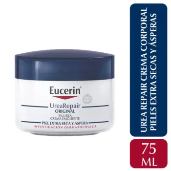 Imagen de Crema Emoliente Eucerin Urearepair Plus 5% Piel Seca x75ml un producto de Dermocosmética.
