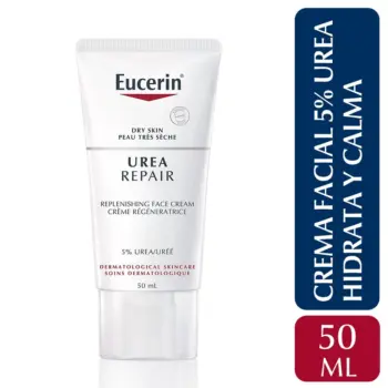Imagen de Crema Facial  Emoliente Eucerin Urearepair Plus 5% x50ml un producto de Dermocosmética.