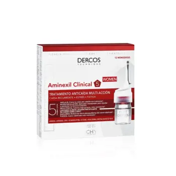 Imagen de Tratamiento Capilar Dercos Aminexil Clinical 5 Mujer x6ml un producto de Dermocosmética.