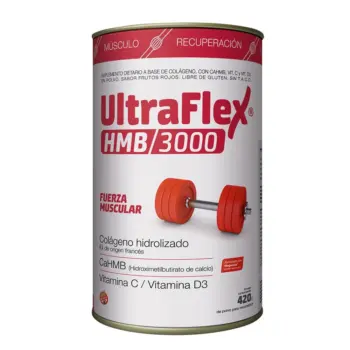 Imagen de ULTRAFLEX HMB/3000 lata x 420 g un producto de Nutrición y Deportes.