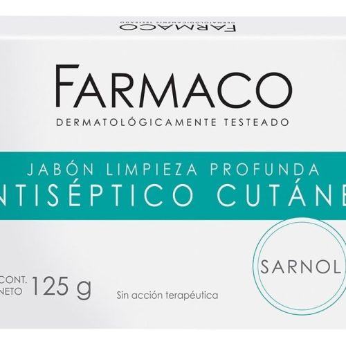 Foto de producto: Farmaco Sarnol Jabón En Barra Antiséptico Cutáneo 125g