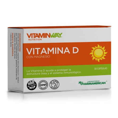 Foto de Producto Suplemento Nutricional Vitamin Way Vitamina D x 30 un