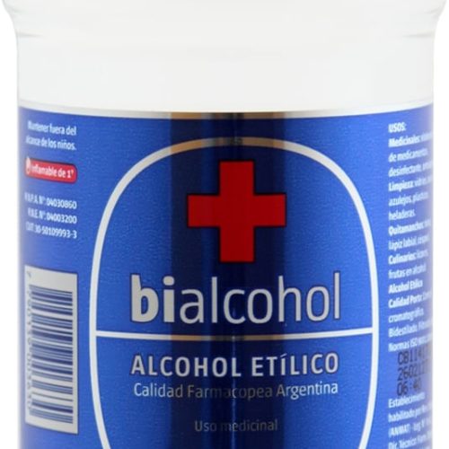 Foto de Producto Alcohol Etílico uso medicinal x 500 ml